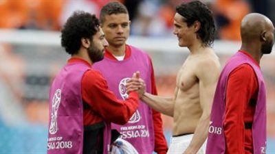 محمد صلاح يداعب سعد سمير بسبب “ صورة كافاني”!