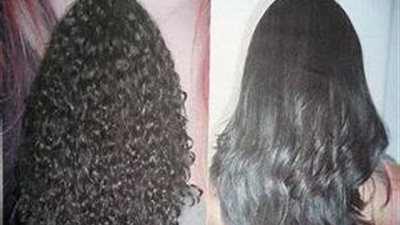 «النشا» لفرد الشعر «المجعد» خلال ساعة واحدة