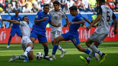 البرازيل تحقق فوزًا غاليًا على «كوستاريكا» بهدفين فى الوقت الضائع