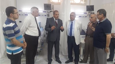 رئيس جامعة الأزهر يشيد بالخدمات التى يقدمها مركز القلب