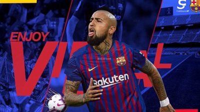 الكلمات الأولى لأرتورو فيدال بعد انضمامه لبرشلونة