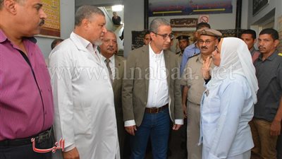 بالصور.. تفاصيل زيارة «محافظ سوهاج» لـ«مستشفى طما» المركزي