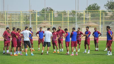 سيراميكا كليوباترا يختتم تدريباته استعدادا لمواجهة كوكا كولا