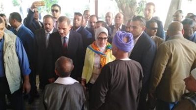 تفاصيل زيارة وزيرة الصحة لمستشفى أبو تيج بأسيوط