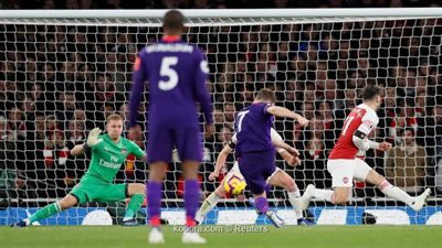 مدفعجية الارسنال تقصف ليفربول فى الوقت القاتل 