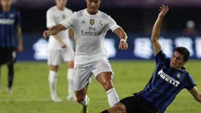 ريال مدريد يكتفي بثلاثية في شباك إنتر ميلان