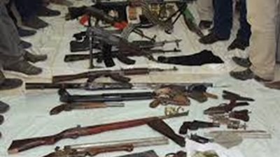 ضبط 13 قطعة سلاح ناري في حملة أمنية علي 7 مراكز بأسيوط