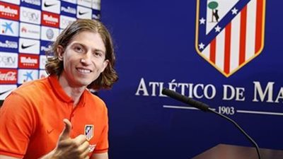 فيليبي لويس يشارك في أول مران له مع أتلتيكو مدريد