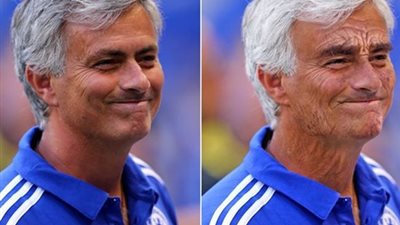 مورينيو ينهى المؤتمر الصحفي عقب المباراة بسبب مدافع ايفرتون