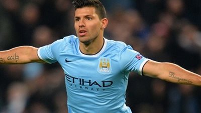 أجويرو يغيب عن تدريبات مانشستر سيتي استعدادا ليوفنتوس