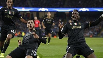 يوفنتوس ينتزع فوزا غاليا من مانشستر سيتي على أرضه