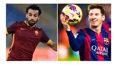 تقرير يؤكد : صلاح ورقه روما الاهم والافضل لهز شباك برشلونة