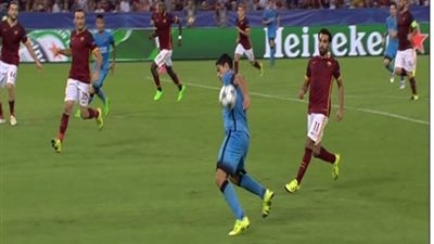 بالفيديو... روما يفلت بالتعادل امام حامل اللقب