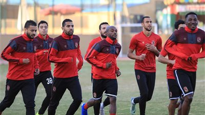 شاهد.. أول مشاركة لنجم أنجولا الخطير في مران الأهلي