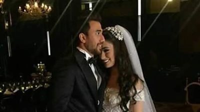 بالصور حفل زفاف تريزجيه وابوريدة على رأس الحضور