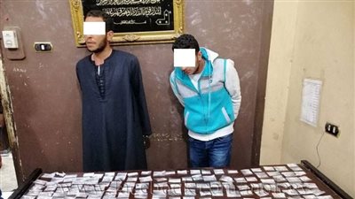 بالصورة.. معلومة سرية تقود المباحث لضبط تجار «الكيف» بسوهاج