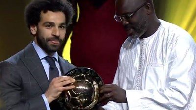 5 نجوم مصريين  دعمو صلاح فى استفتاء الكاف وامير القلوب ذبح سليمان