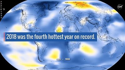 ناسا تكشف عن تطور خطير حدث في عام 2018