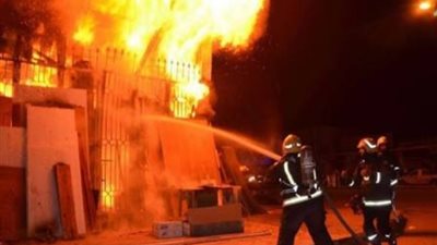 حريق «هائل» في القناطر الخيرية.. اعرف التفاصيل