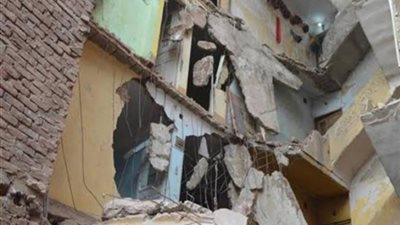 انهيار فى منزل مكون من 12 طابقًا بالقليوبية 