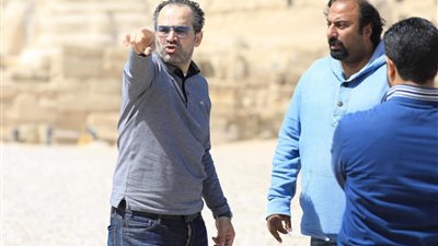 لجنة التفتيش تعاين سفح الهرم قبل إجراء قرعة أمم ٢٠١٩