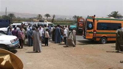 مصرع وإصابة «6» أشخاص في حادثين على الطريق بسوهاج.. اعرف التفاصيل