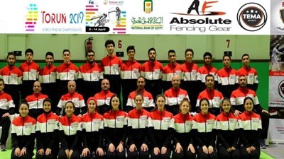 بعثة السلاح تصل بولندا للمشاركة فى بطولة العالم 