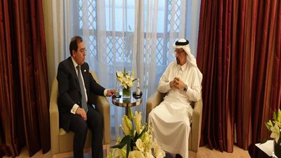 تفاصيل لقاء وزير البترول مع وزير الصناعة السعودي 