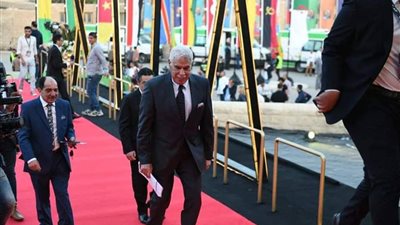 بالصور نجوم الزمالك والاهلى فى حفل قرعة الكان 2019 