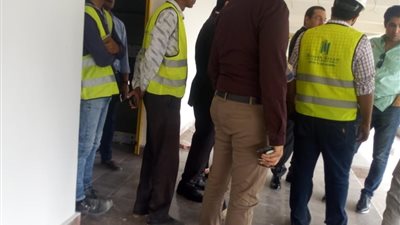 لجنة من مجلس الوزراء تتفقد ستاد الاسماعيلية