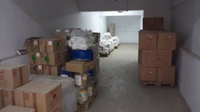 ضبط مخزن أدوية ومستلزمات طبية بدون ترخيص بالشرقية