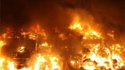 اندلاع حريق هائل بعد صلاة الفجر في حدائق المعادي.. اعرف التفاصيل