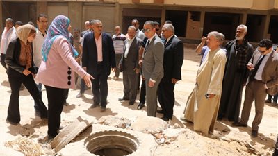 محافظ سوهاج: توصيل المرافق لتقسيم 