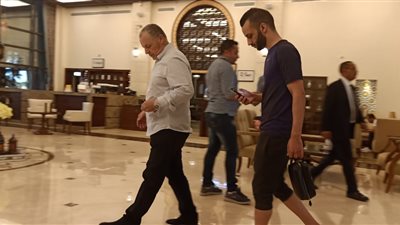 أبو ريدة في معسكر الزمالك للدعم والمساندة قبل نهائي الكونفدرالية