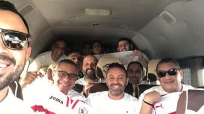 حازم إمام يؤازر الزمالك في نهائي الكونفدرالية من ملعب برج العرب
