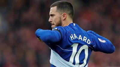 هازارد يضرب كرسى في كلوب فرحة تشيلسي بالدوري الأوروبي