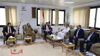 تفاصيل لقاء وكيل أول مجلس النواب مع محافظ سوهاج 