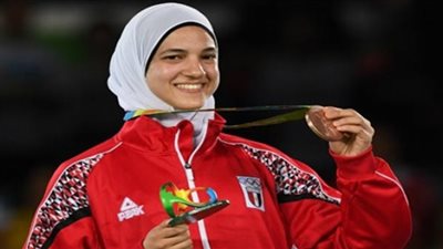 هداية ملاك تحصد برونزية الجائزة الكبرى للتايكوندو