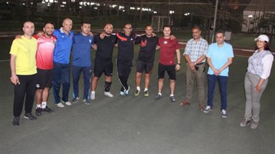 بالصور.. نجوم الاهلى بقيادة عبد الحفيظ في مركز شباب الجزيرة