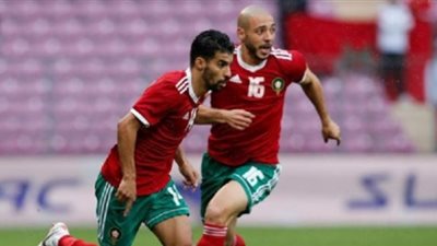 مبارك بوصوفا أفضل لاعب في مباراة المغربي وناميبيا