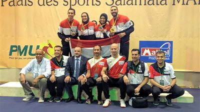 6 ميداليات جديدة للفراعنة فى بطولة افريقيا للسلاح 