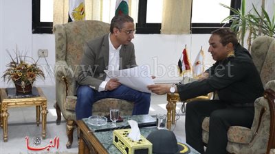 تفاصيل لقاء محافظ سوهاج وقائد المنطقة الجنوبية العسكرية 