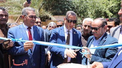 تزامنا مع ذكري 30 يونيو.. محافظ سوهاج يفتتح مدرسة الشعارنة الإبتدائية