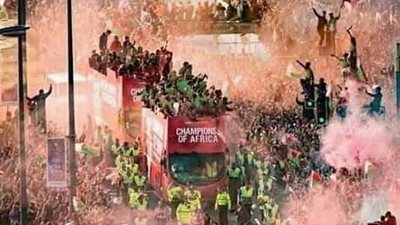 بالصورة.. مدغشقر تستقبل فريقها استقبال اسطورى