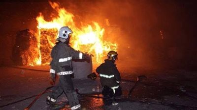 حريق «هائل» فى منطقة حدائق المعادي.. اعرف التفاصيل