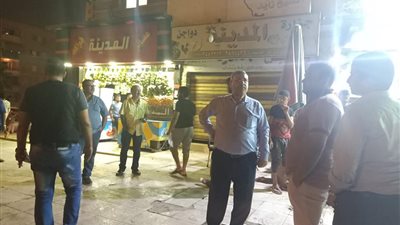 بالصور.. حملة مكبرة لإزالة الإشغالات بمدينة الشيخ زايد