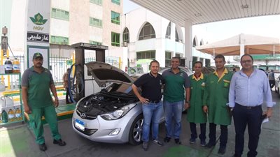 لأول مرة في مصر..كارجاس تقوم بتحويل السيارات الحديثة للعمل بالغاز الطبيعي