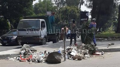 حملة نظافة مكبرة بشوارع المعادي.. اعرف التفاصيل