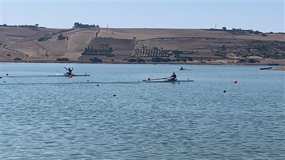 عبدالخالق البنا يحقق فضية التجديف في دورة الألعاب الإفريقية