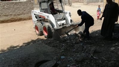 بالصور.. حملة نظافة مكبره بمجلس قروي سلامون 